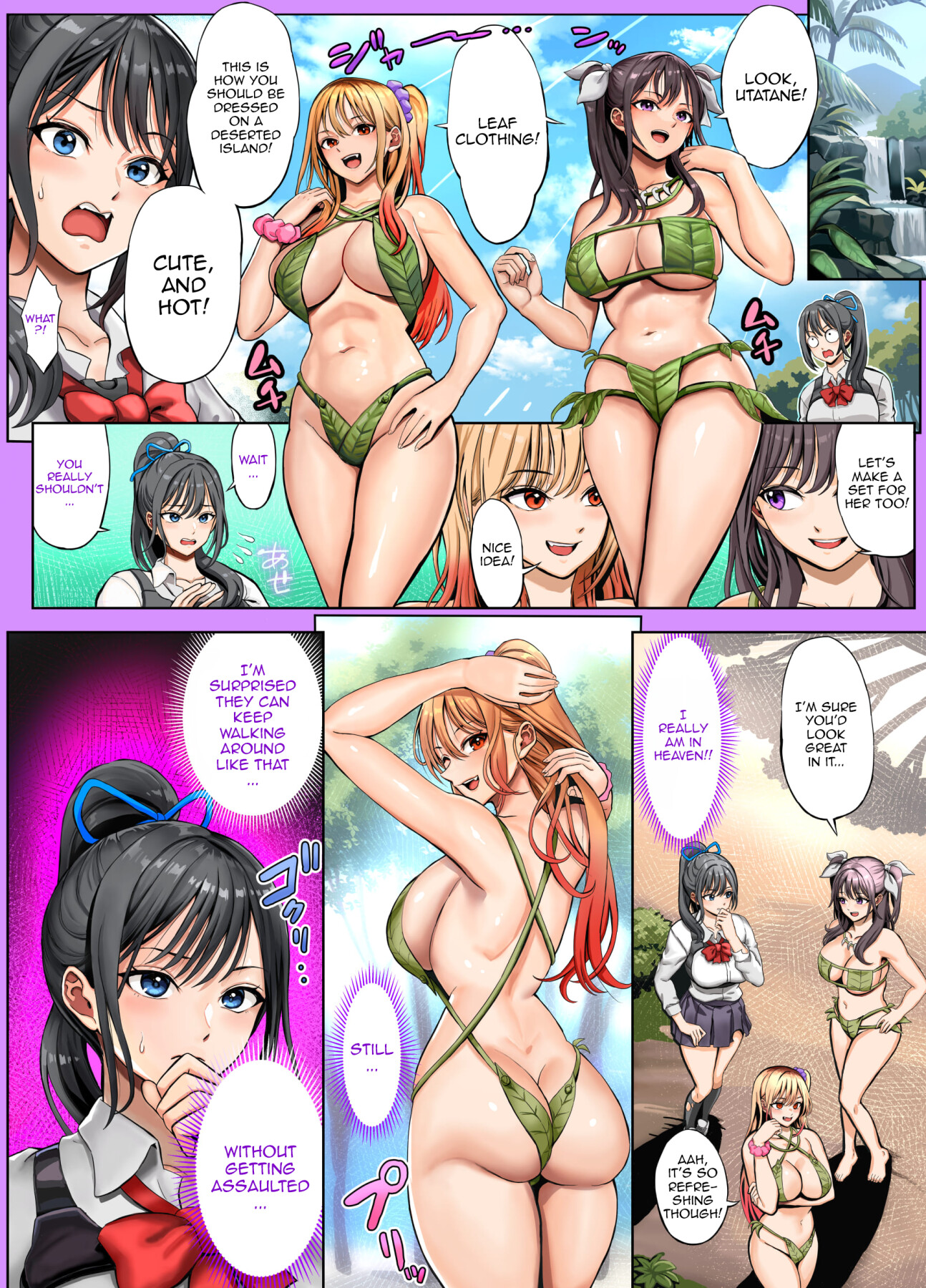 Hentai Manga Comic-Deserted Island Castaway Harem 2-Chapter 1-25